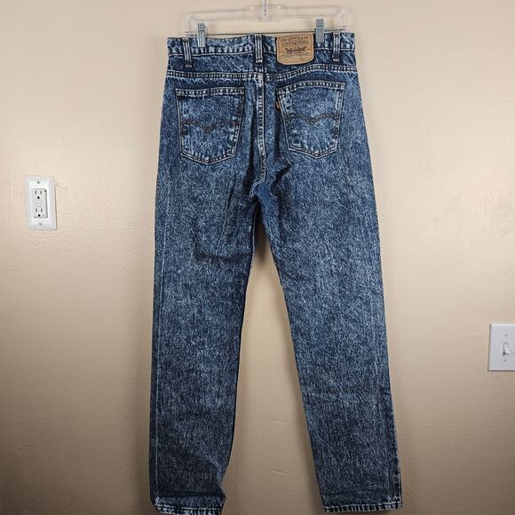 Orange Tag Vintage Levi's Acid Wash Size 33×32 - Picture 2 of 8